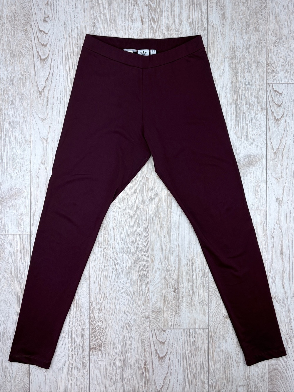 Adidas Originals Size M Burgundy Leggings